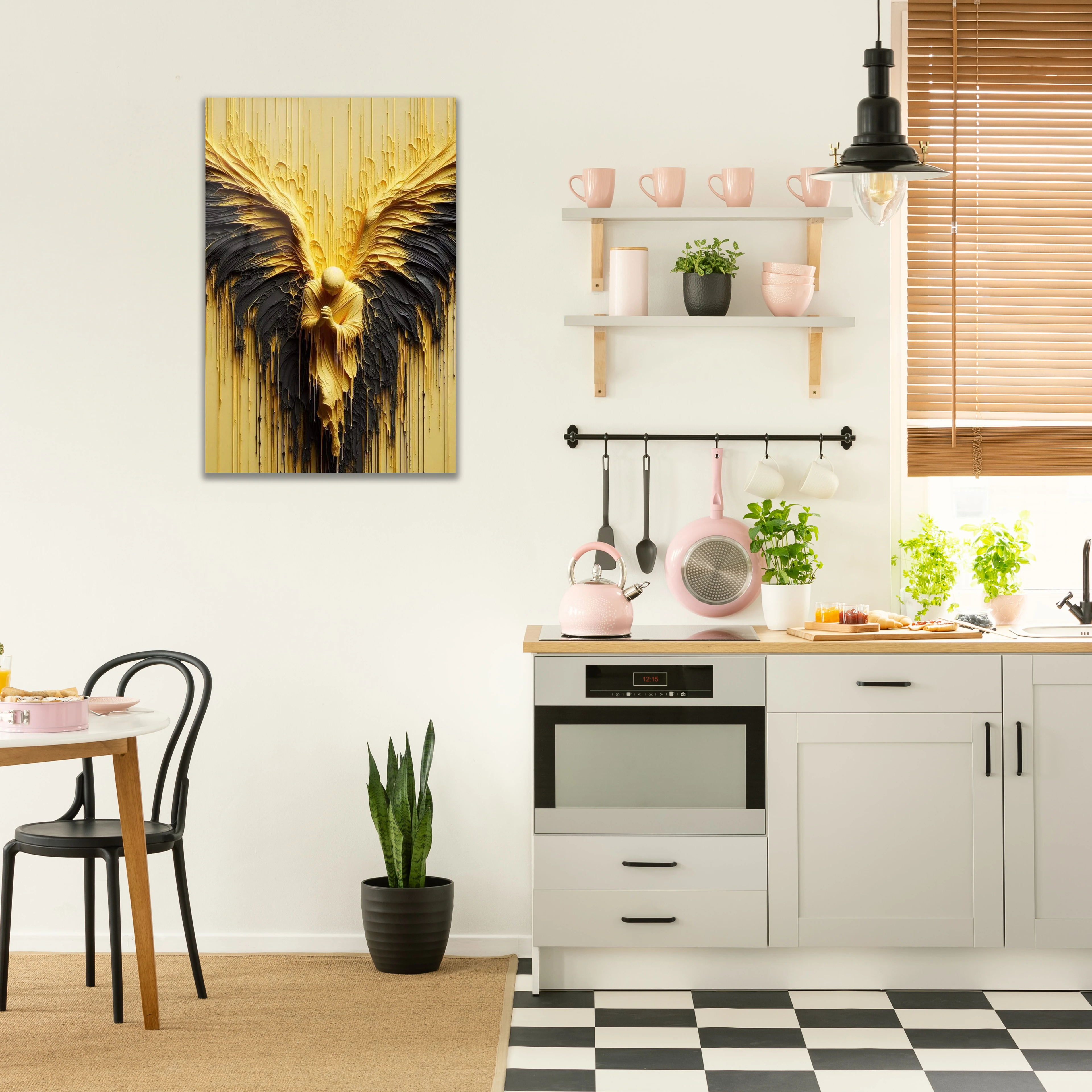 Dua Eden Melek Cam Tablo